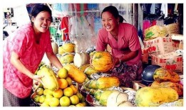 缅甸木姐吃瓜群视频,揭秘当地生活趣味瞬间